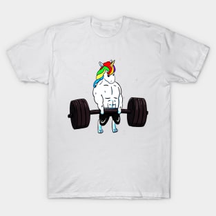 Unicorn Weightlifter T-Shirt